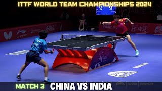 Wang Yidi vs Sreeja Akula | ITTF World Team Table Tennis Championships Finals Busan 2024