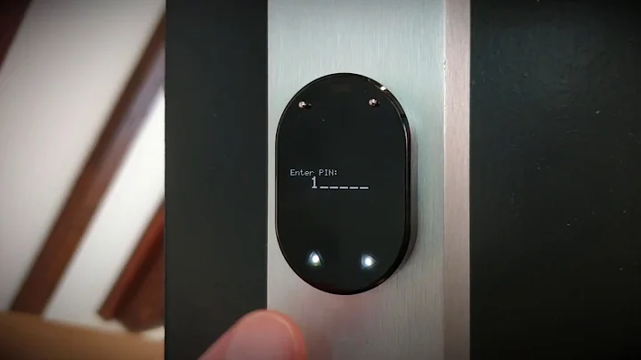 LOQED Touch Smart Lock - How to enter a personal access code? - DayDayNews