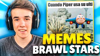 REACCIONANDO A MEMES de BRAWL STARS