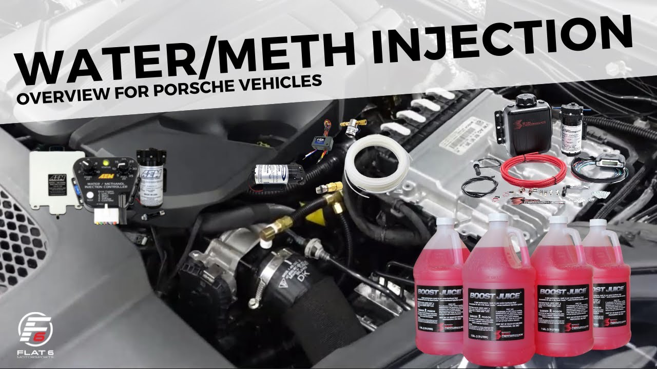 Water Meth Injection (WMI) for Porsche Vehicles - YouTube