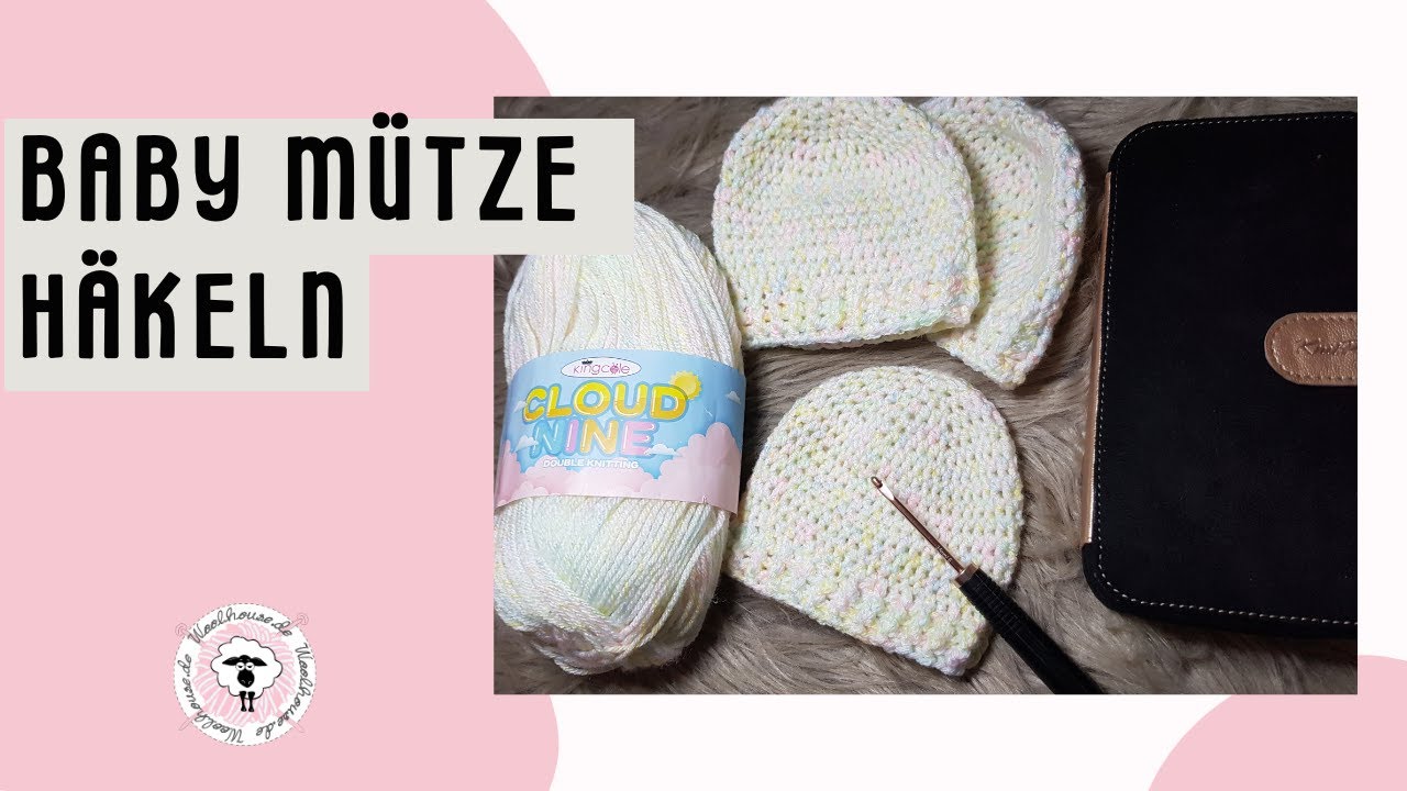 Baby Mütze häkeln / Spende für die Neugeborenen-Station / einfache Mütze häkeln