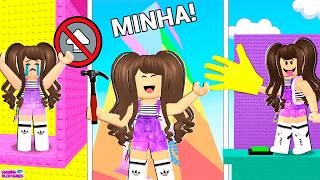 CONSTRUÍ MINHA TORRE, NÃO POSSO PULAR E FUI PARAR NA TORRE DO BROOKHAVEN! ROBLOX
