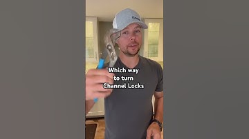 Did you know channel locks are a directional tool? #diy #tools #tips