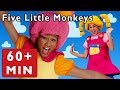 Five Little Monkeys + More | Nursery Rhymes from Mother Goose Club