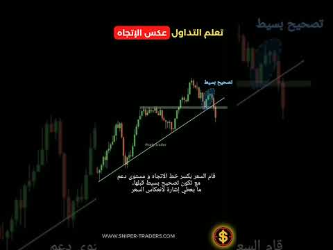 تعلم التداول عكس الاتجاه