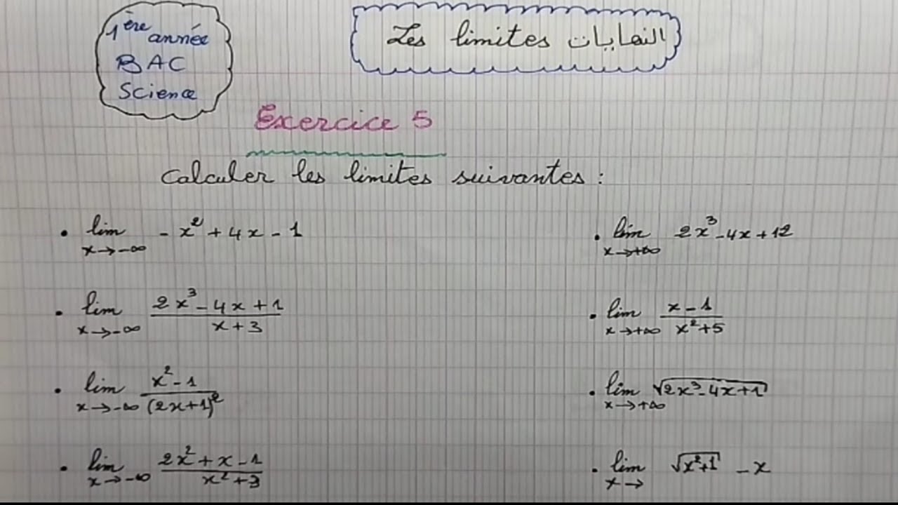 Calcul De Limites quand X Tend Vers Plus Ou Moins L infini YouTube calcul-de-limites-quand-x-tend-vers-plus-ou-moins-l-infini-youtube