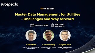 Master Data Management for Utilities – Challenges and the Way Forward
