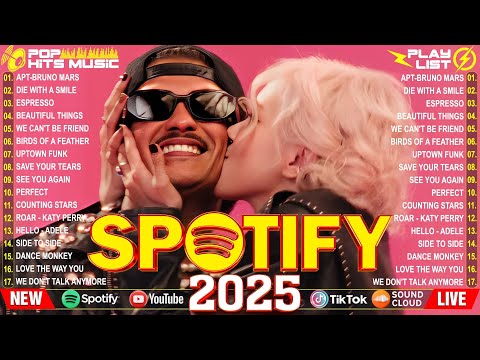 🔴 Live Pop Music 2025 💥 Top 50 Billboard – Taylor Swift, Dua Lipa, The Weeknd, Zayn, Selena Gomez