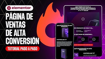 Como crear una PÁGINA DE VENTAS con ELEMENTOR para HOTMART 2024 | PRODUCTOS DIGITALES