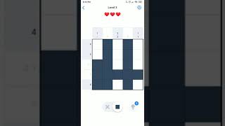 Nonogram Puzzle Level 3 | Gameplay Walkthrough | Solution