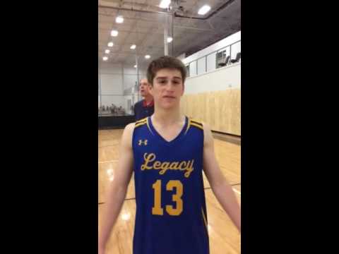 Bryan Knapp on Team Legacys Summer Hoopgroup Jamfest