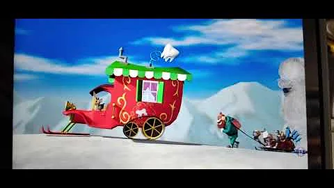 Rudolph The Red-Nosed Reindeer and the island of The misfit toys scene Reversed USA 2024.