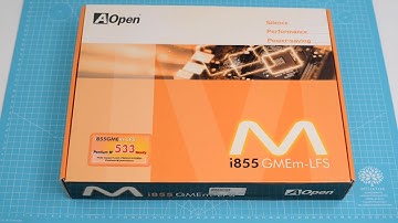 AOpen i855GMEm-LFS - Unboxing and Assembly
