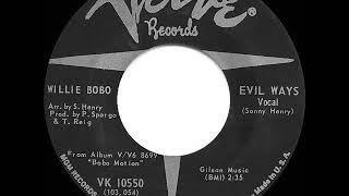 1st RECORDING OF: Evil Ways - Willie Bobo (1967)