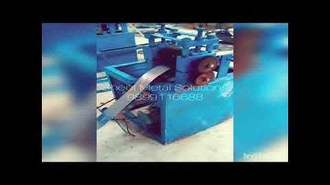 POP Channel Machine - Cross Fully Automatic.