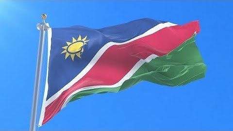 Flag of Namibia Waving | Motion Graphics - Videohive template