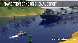 Navigation Dans Un Chenal Étroit