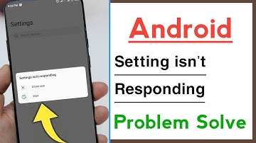 Android Device Settings isn