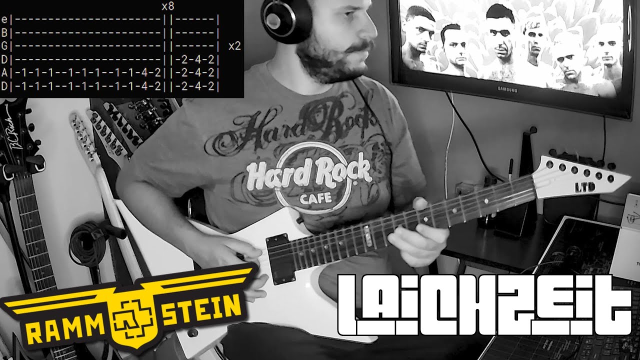 Rammstein - Laichzeit |Guitar cover| |Tab|