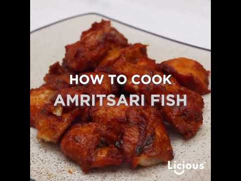 How to cook Licious Amritsari Fish (Ready to Deep Fry)