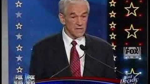 Ron Paul and the Austrian Theory of the Business Cycle