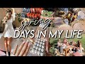 SPRING DAYS IN MY LIFE | spring clothing haul, farmer’s market, pinterest picnic date, grocery haul!