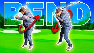 Use Side Bend in your Golf Swing to Compress your Irons