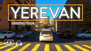 YEREVAN Driving Tour, November 15, 2022, 4K 60fps