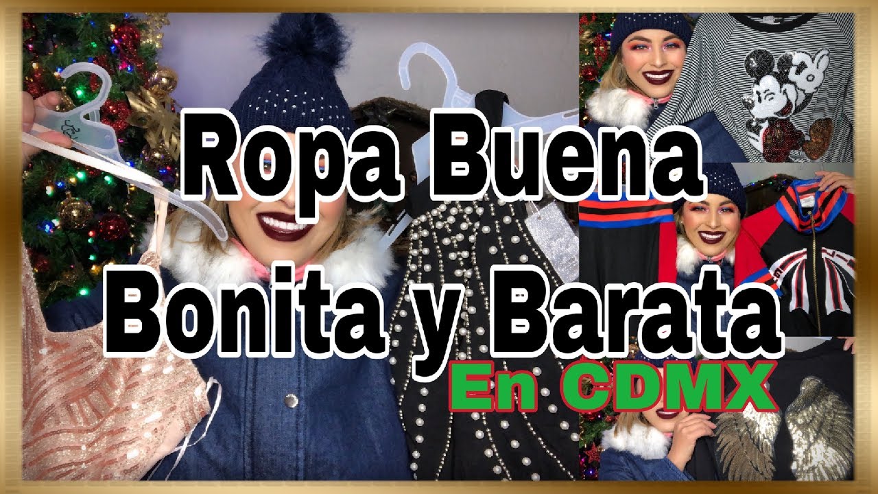 DONDE COMPRAR ROPA BUENA , BONITA Y BARATA EN MIXCALCO CDMX - YouTube