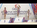 Награждение. Открытые муниципальные соревнования &quot;Grace Cup-2022&quot;. 2016 год, группы А и Б.