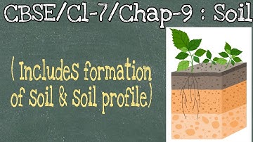 Cbse class 7 chap 9 soil | soil profile & formation of soil |