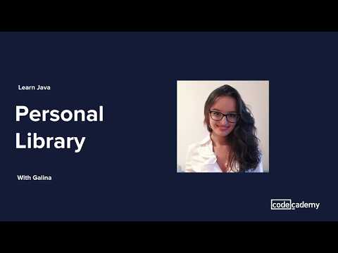 Learn Java: Personal Library - Learn Java: Personal Library