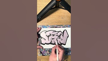 #graffiti #grafftutorial #graffitilesson #graffhowto #grafflesson #graffletters #tag #wildstyle