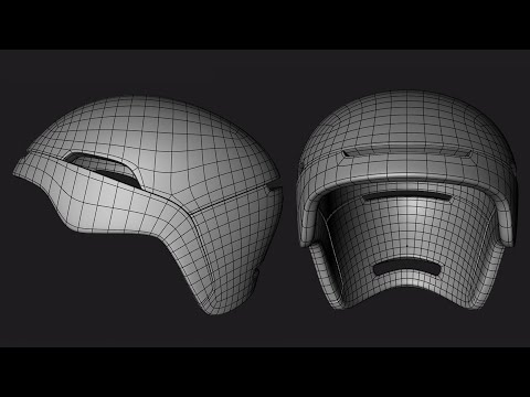 Cinema 4D Hard Surface Retapology/Modeling Tutorial