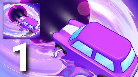 Gravity Hole: Runner Game Level 1-12 Gameplay Tutorial Part 1 (ios Android)