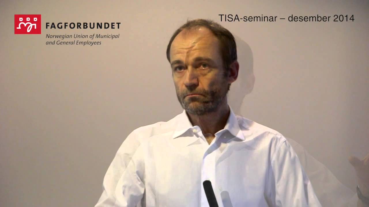 arbeidslivssenteret Fagforbundets TISA-seminar, desember 2014