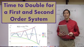 Time to Double for a First and Second Order System