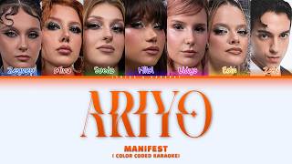 Manifest - Arıyo (Zeki Arkun Remix) Karaoke (Color Coded Karaoke)