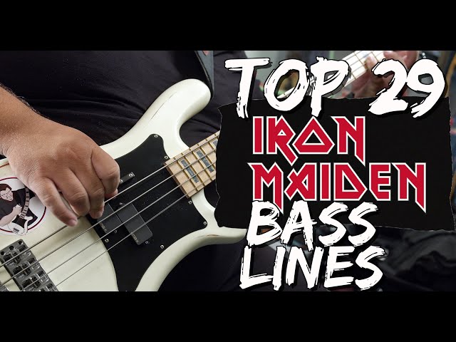 Top 29 Iron Maiden Bass Lines class=