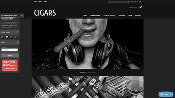 Tobacco Cigars Store PrestaShop Theme by WT Website Template - 52341