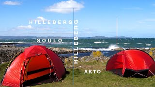Strongest One Person Tent's    Hilleberg AKTO Vs SOULO RL (High Wind Testing)