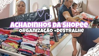 O Segredo para uma Casa LIMPA E ORGANIZADA com Compras da Shopee