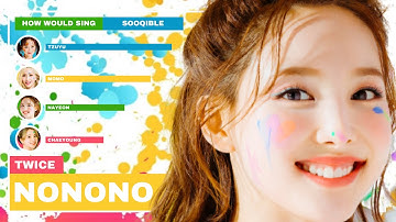 How Would TWICE sing No No No by Apink