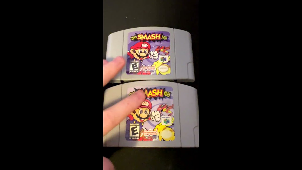 Real Vs Fake N64 Game