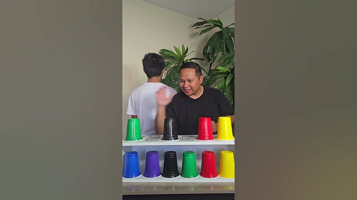 Cup Matching #funny #greatchallenge #funnychallenge #challenge #funnyfamilygames #familygames