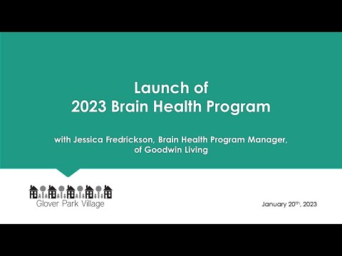 Launch of 2023 Brain Health Program