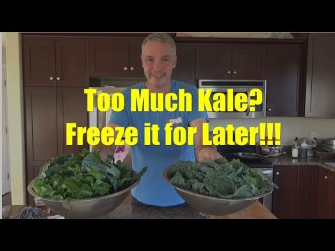 How to Preserve Kale for the Winter