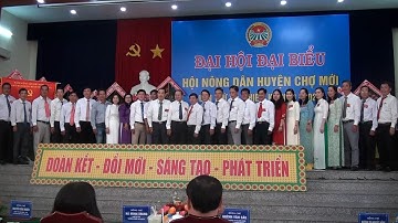 ĐẠI HỘI NÔNG DÂN HUYỆN CHỢ MỚI