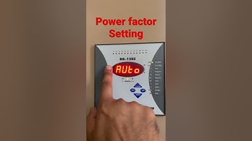 Power factor setting || #shorts #viral  #shortvideo