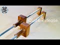ロングバークランプの全く新しい形/New mechanism for quick release